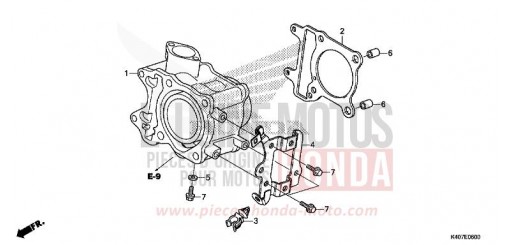 CYLINDRE NSS125ADK de 2020